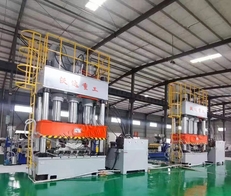模压复合材料建筑模板液压机1000吨四柱液压机厂家