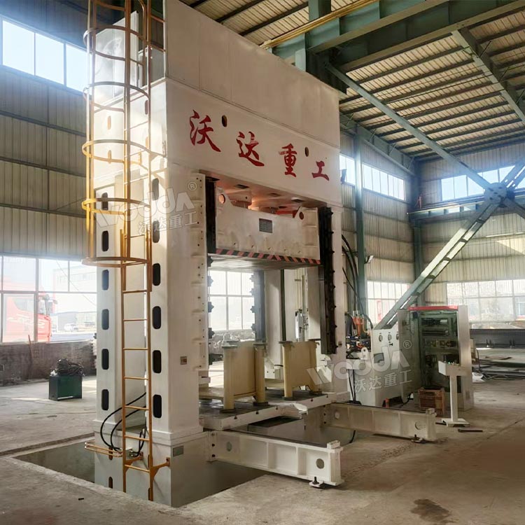 630吨框架式液压机现场调试