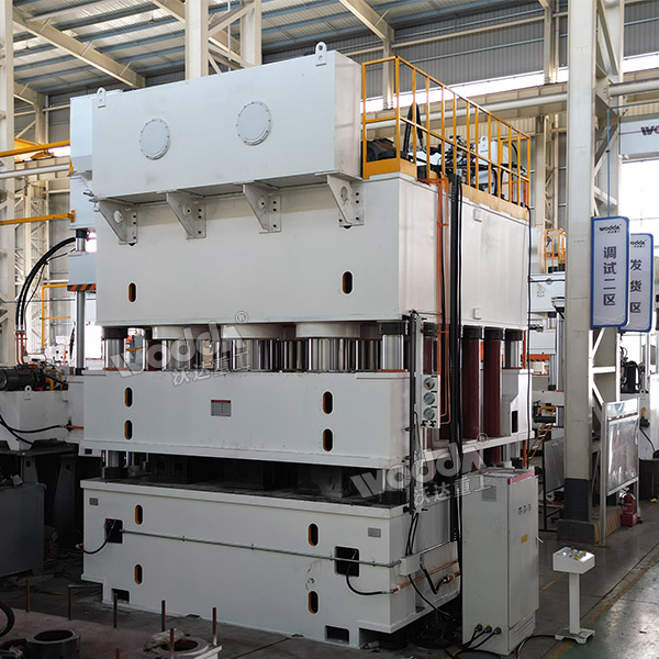 6000吨压滤机滤板成型液压机