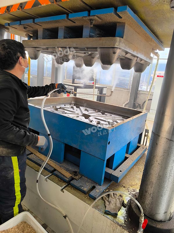 木屑托盘液压机