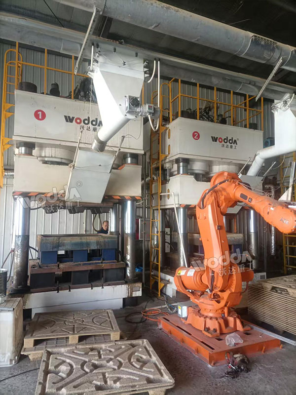 1600吨木屑托盘生产线