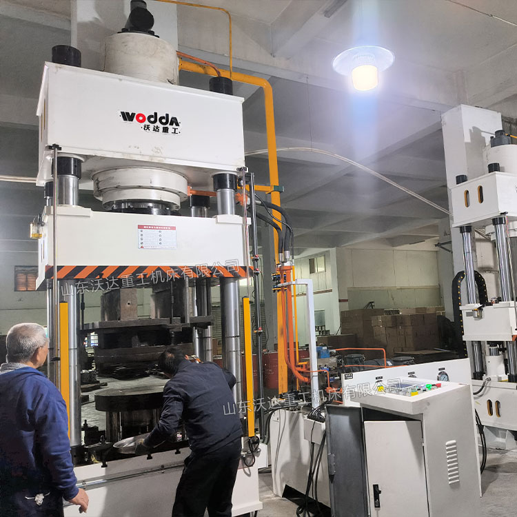 315吨四柱液压机拉伸铝锅成型 315吨四柱液压机拉伸铝锅成型