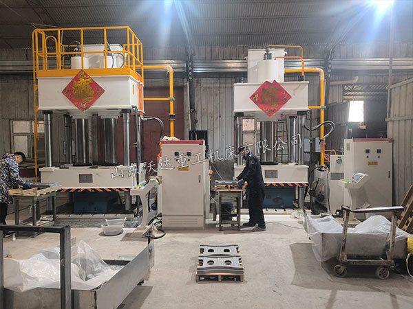 石英石洗衣池液压机