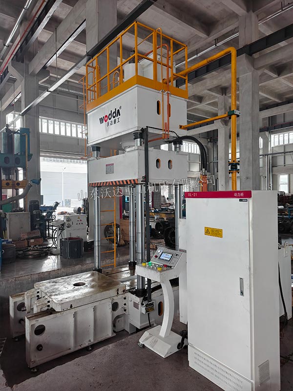 200吨电机轴承压装液压机调试